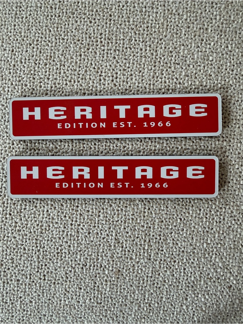 Bronco Heritage Edition Est. 1966 Red Badgers